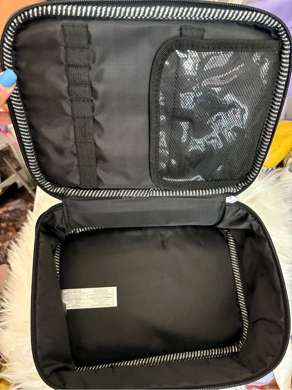 Sephora Black Toiletry Bag